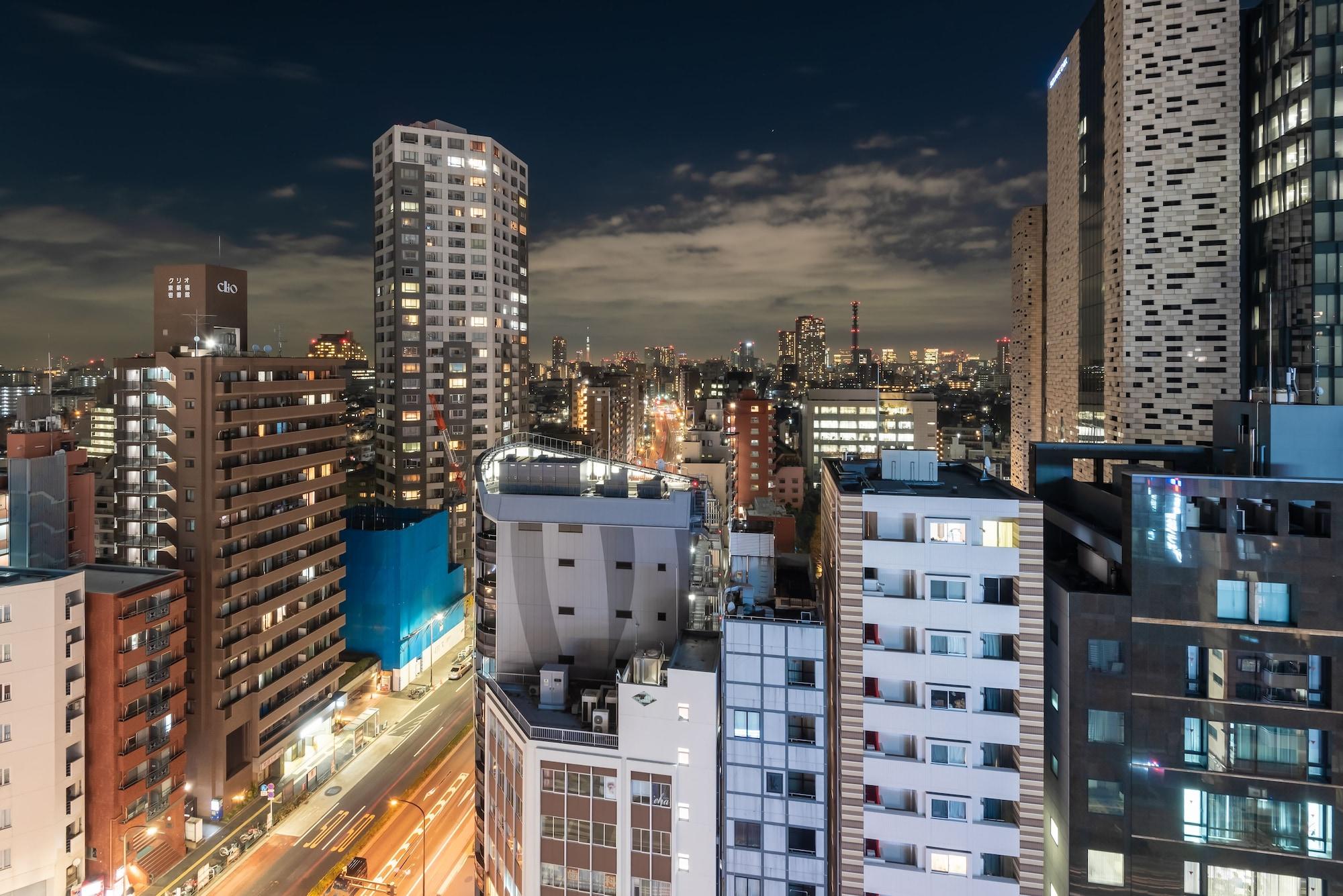 E Hotel Higashi Shinjuku Tokyo Dış mekan fotoğraf