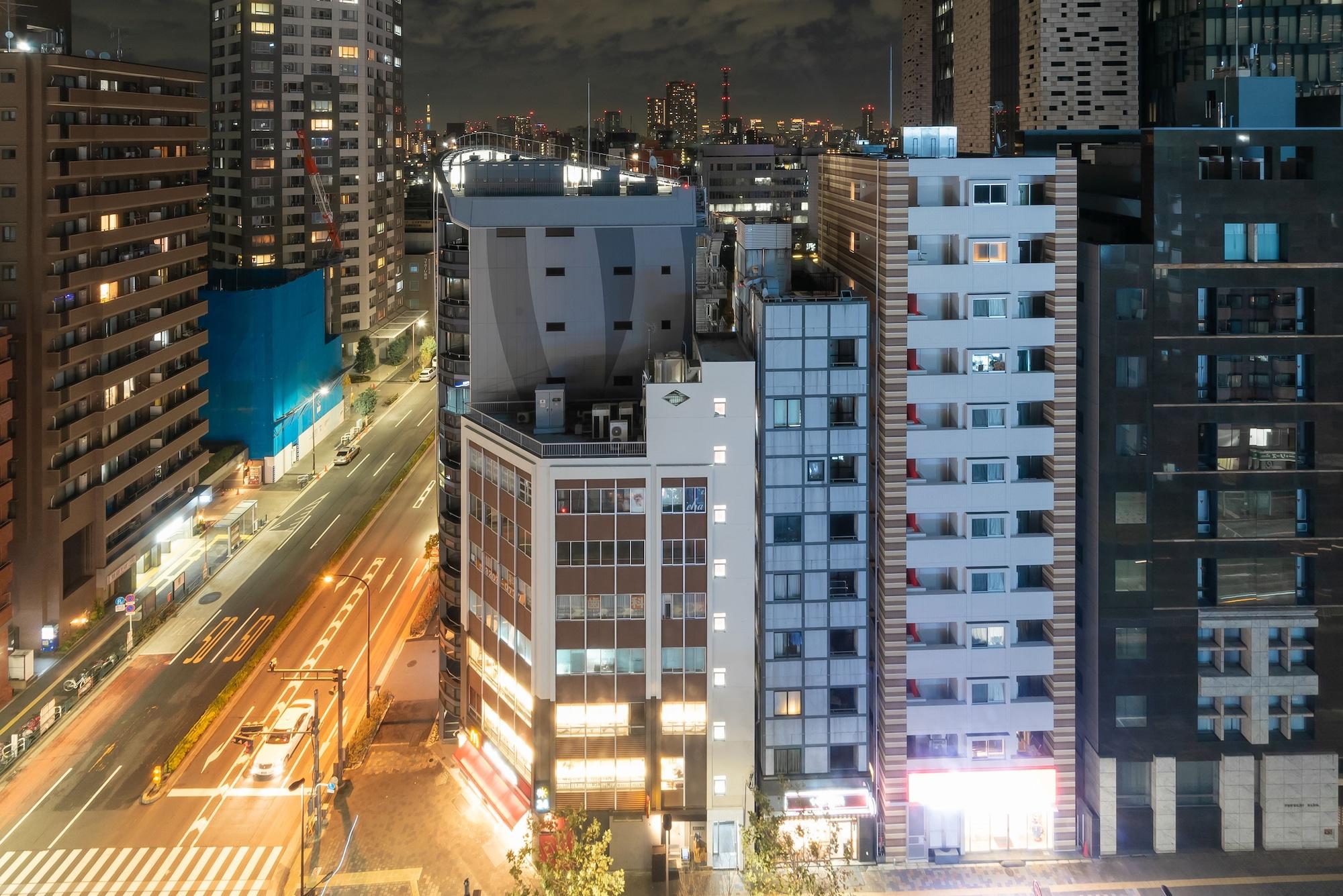 E Hotel Higashi Shinjuku Tokyo Dış mekan fotoğraf